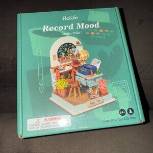 Rolife “Record Mood – Study” Miniature DIY Kit (Model DS017)